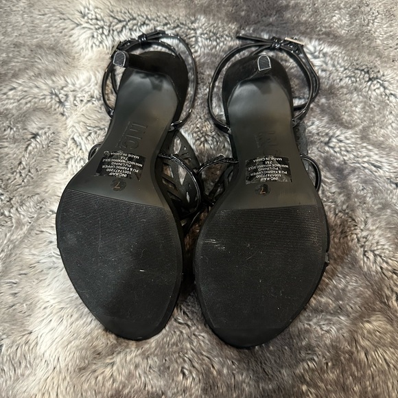 I.N.C Black Butterfly Heels - Picture 4 of 7